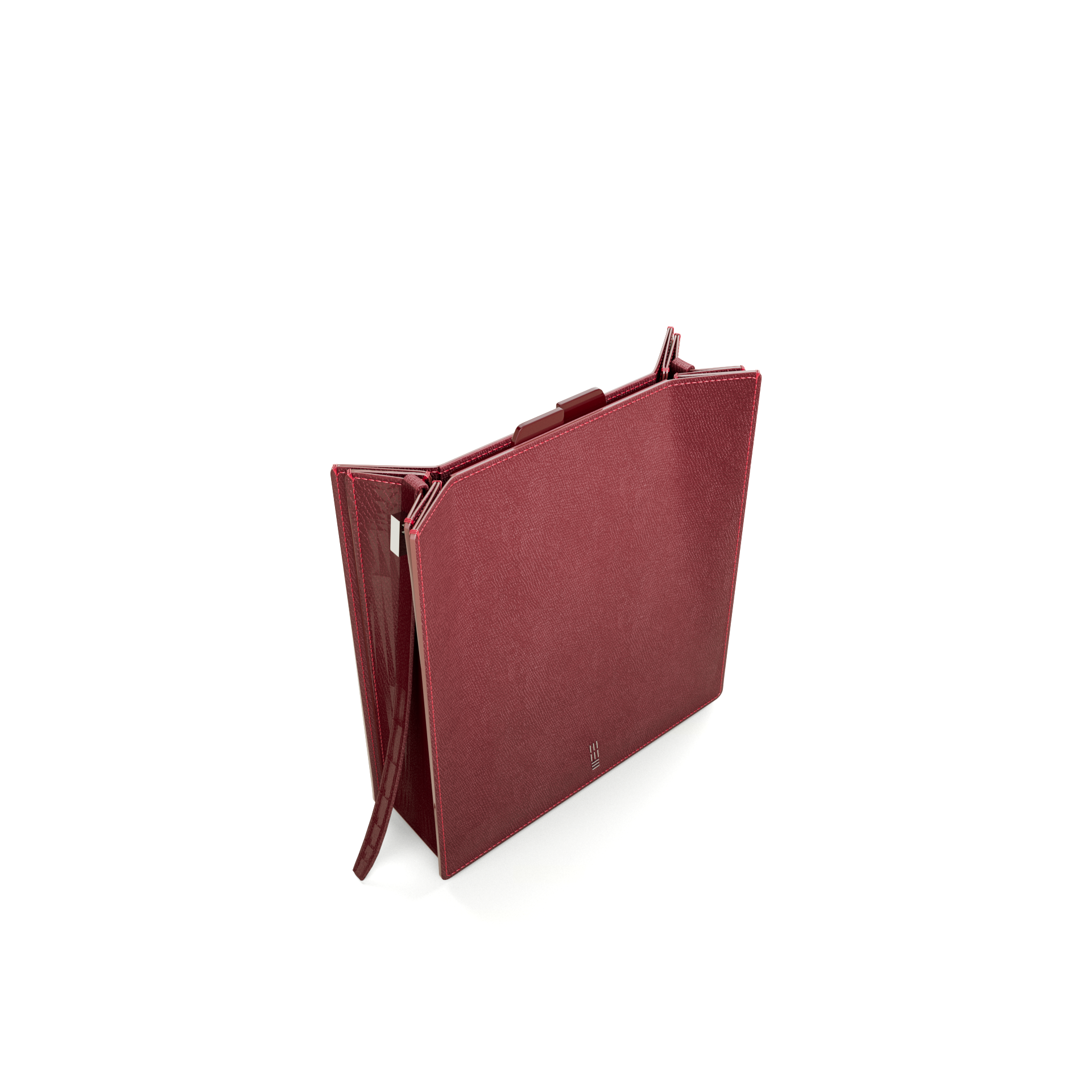Parcel Frame - Burgundy - WALI MOHAMMED BARRECH