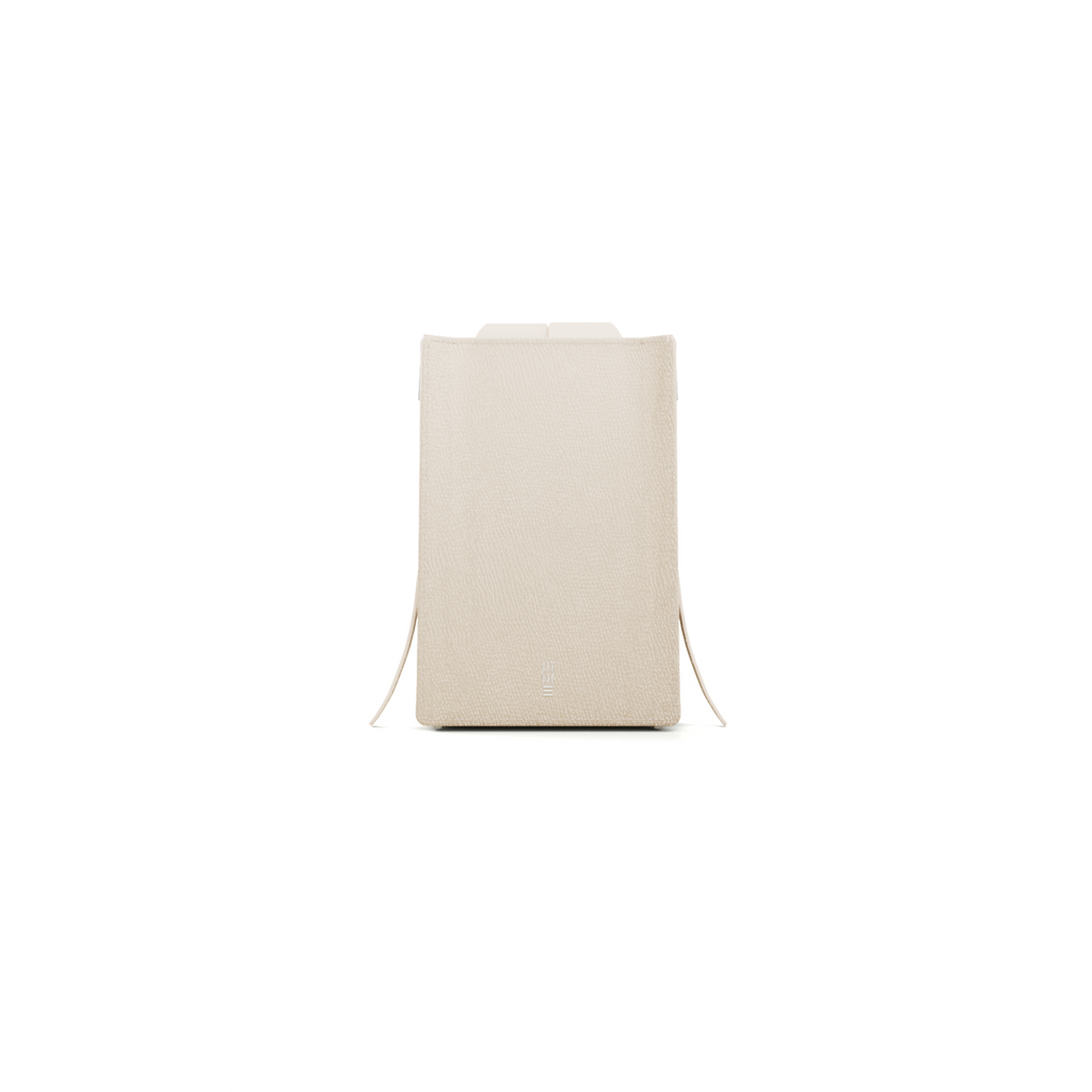 Cell Frame - Charcoal - WALI MOHAMMED BARRECH - Luxury Handcrafted Leather Handbag