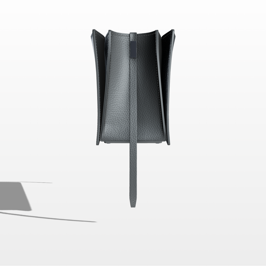 Hunar Frame - Petrol - WALI MOHAMMED BARRECH - Luxury Handcrafted Leather Handbag