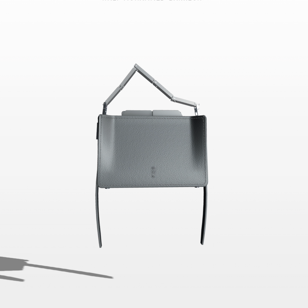 Micro Frame - Petrol - WALI MOHAMMED BARRECH - Handcrafted Leather Handbag