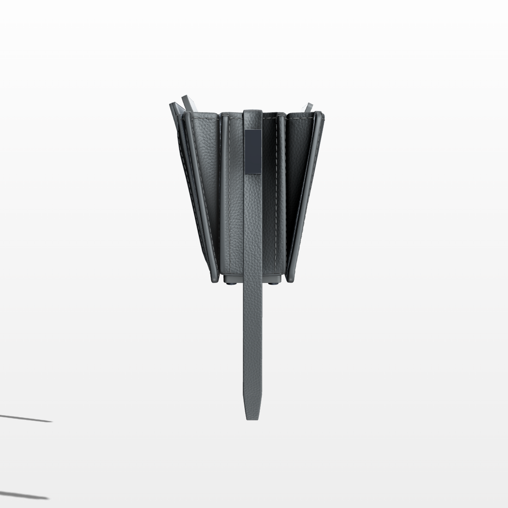 Micro Frame - Petrol - WALI MOHAMMED BARRECH - Handcrafted Leather Handbag