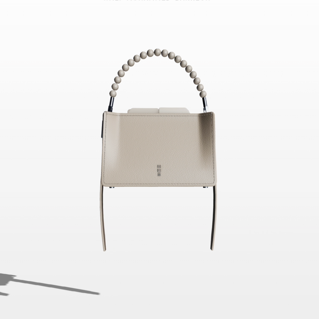 Micro Frame - Sand - WALI MOHAMMED BARRECH - Handcrafted Leather Handbags