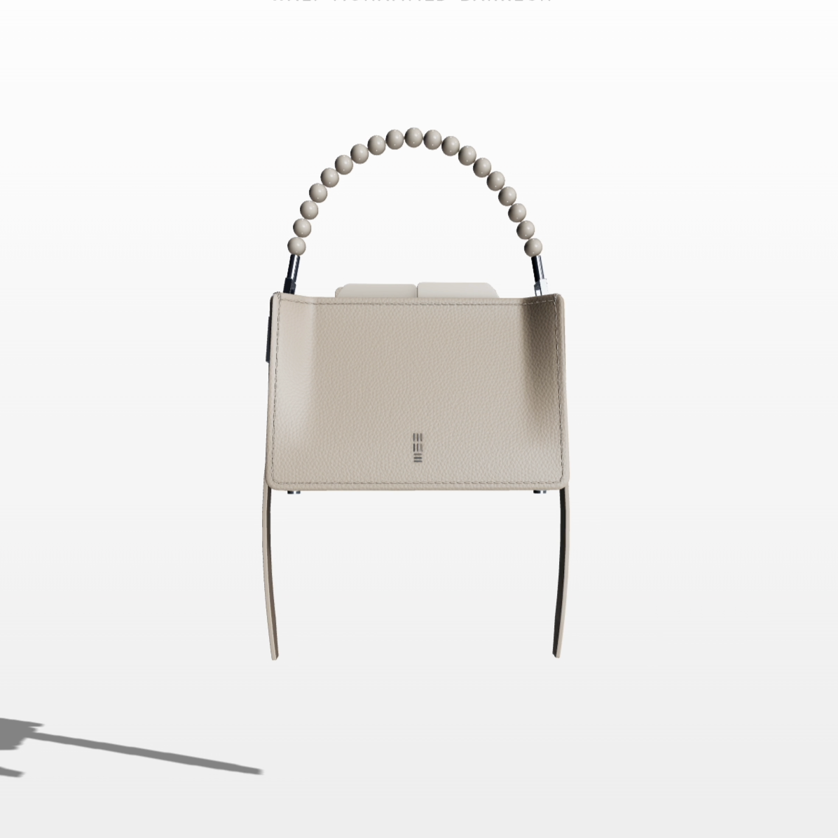 Micro Frame - Sand - WALI MOHAMMED BARRECH - Handcrafted Leather Handbags