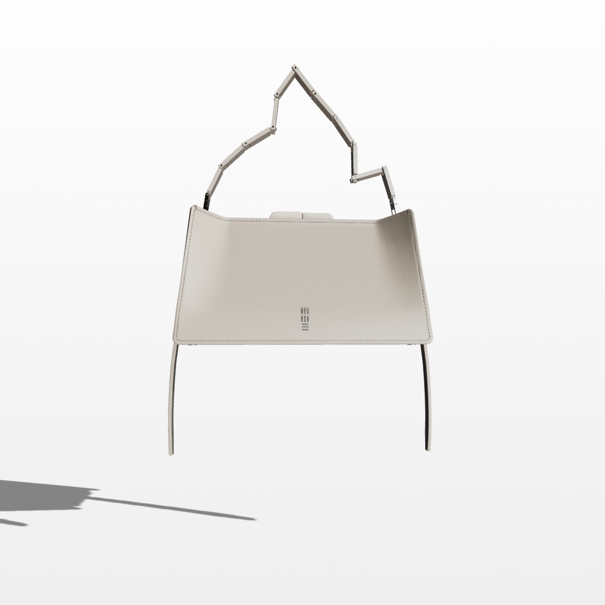 Mono Frame - Sand - WALI MOHAMMED BARRECH - Handcrafted Leather Handbags