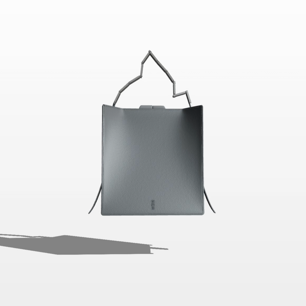 Parcel Frame - Petrol - WALI MOHAMMED BARRECH - Handcrafted Leather Handbags