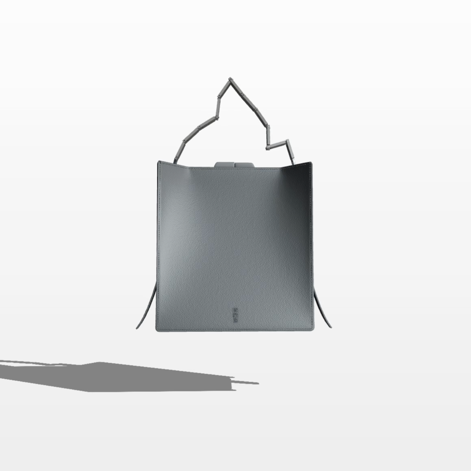 Parcel Frame - Petrol - WALI MOHAMMED BARRECH - Handcrafted Leather Handbags