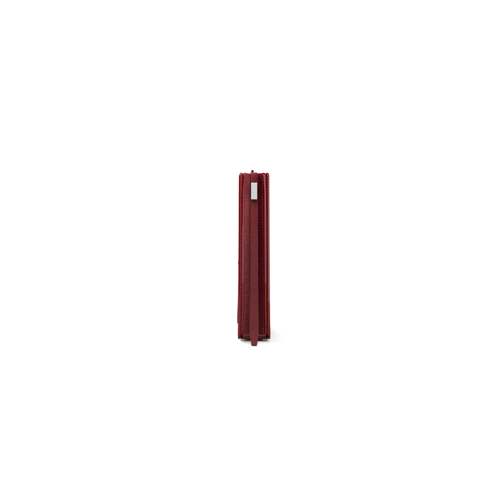 Cell Frame - Burgundy - WALI MOHAMMED BARRECH - Luxury Handcrafted Leather Handbag