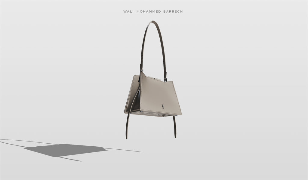 Hunar Frame - Sand - WALI MOHAMMED BARRECH - Handcrafted Leather Handbags