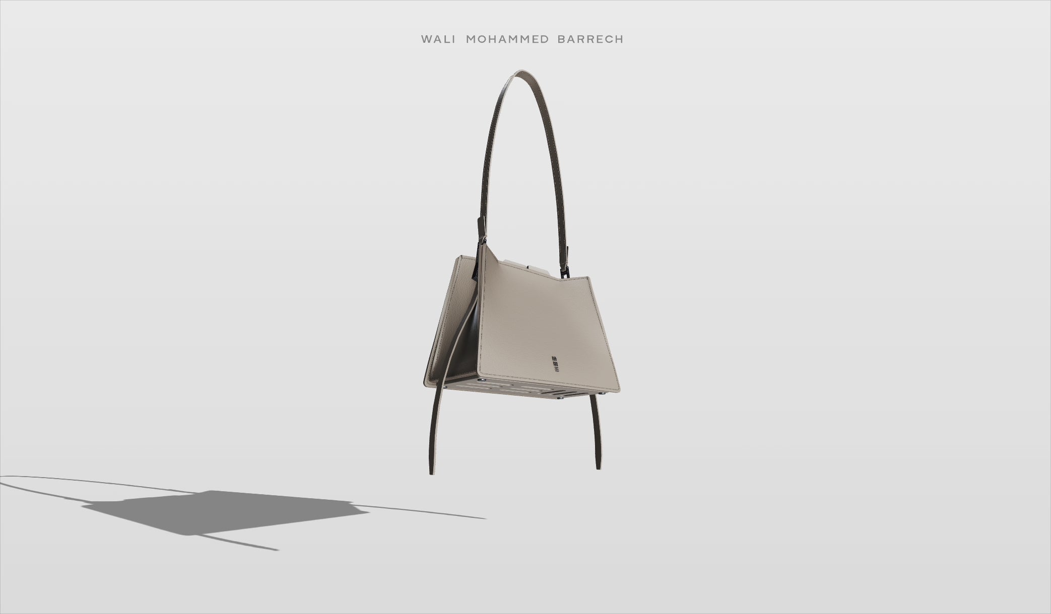 Hunar Frame - Sand - WALI MOHAMMED BARRECH - Handcrafted Leather Handbags