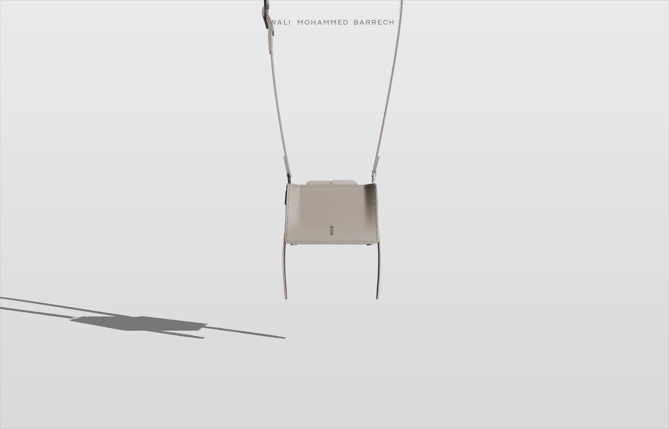 Micro Frame - Sand - WALI MOHAMMED BARRECH - Handcrafted Leather Handbags