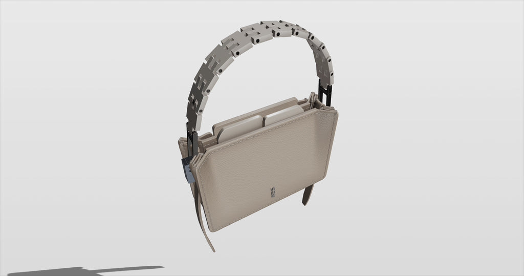 Micro Frame - Sand - WALI MOHAMMED BARRECH - Handcrafted Leather Handbags