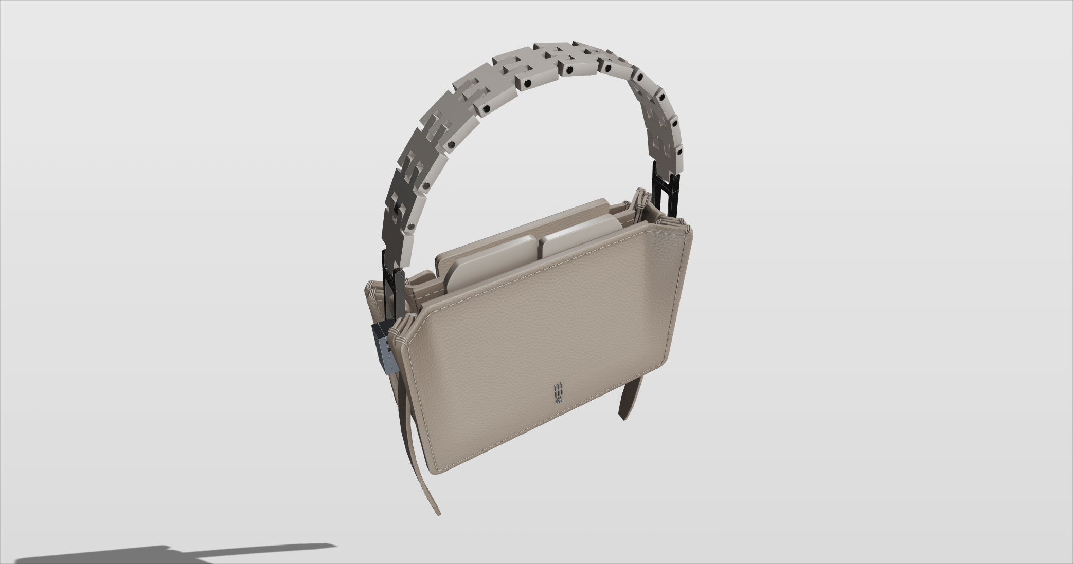 Micro Frame - Sand - WALI MOHAMMED BARRECH - Handcrafted Leather Handbags