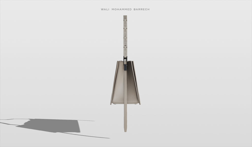 Hunar Frame - Sand - WALI MOHAMMED BARRECH - Handcrafted Leather Handbags