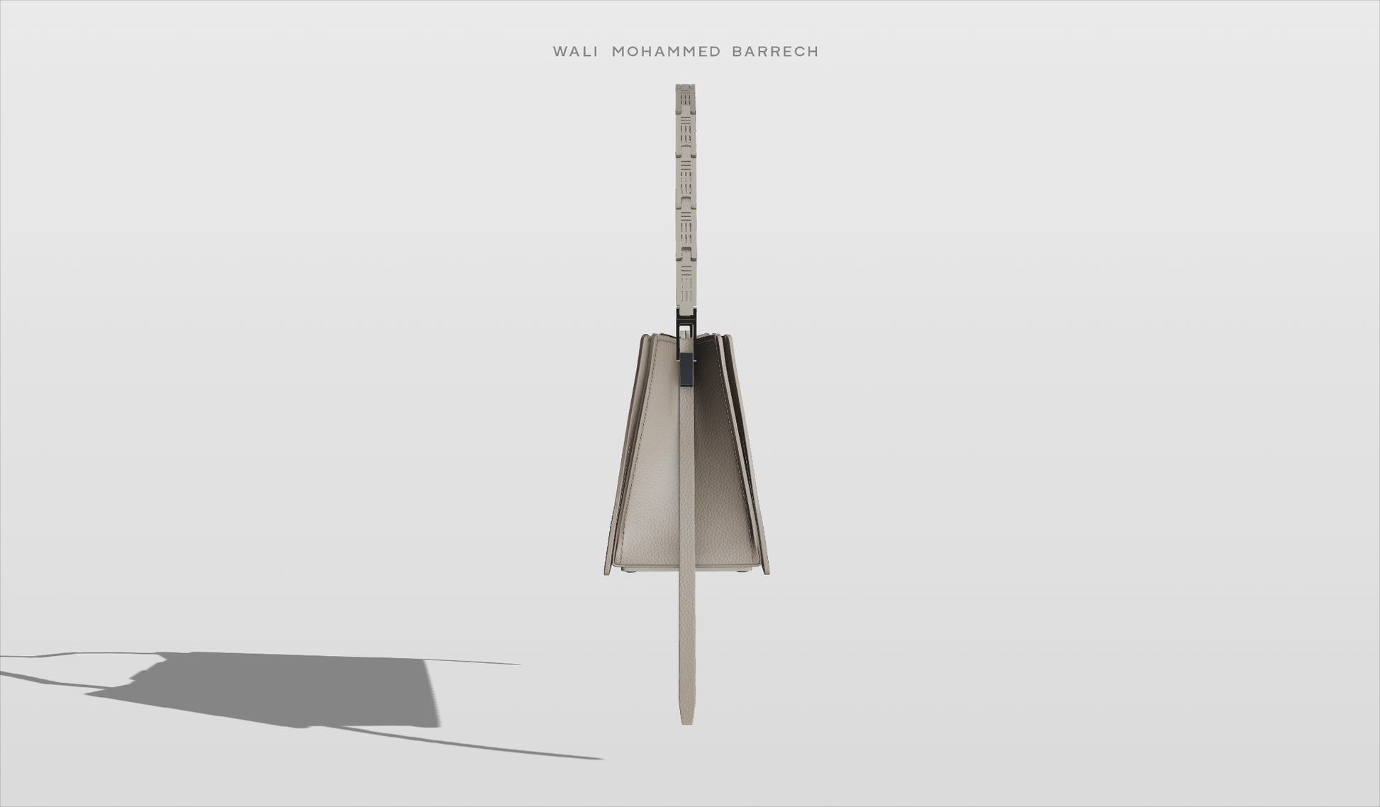 Hunar Frame - Sand - WALI MOHAMMED BARRECH - Handcrafted Leather Handbags