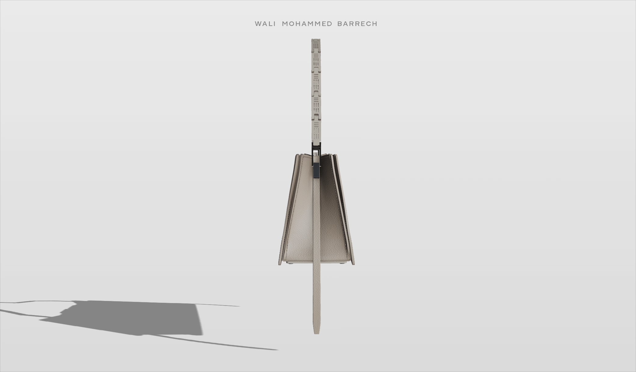 Hunar Frame - Sand - WALI MOHAMMED BARRECH - Handcrafted Leather Handbags