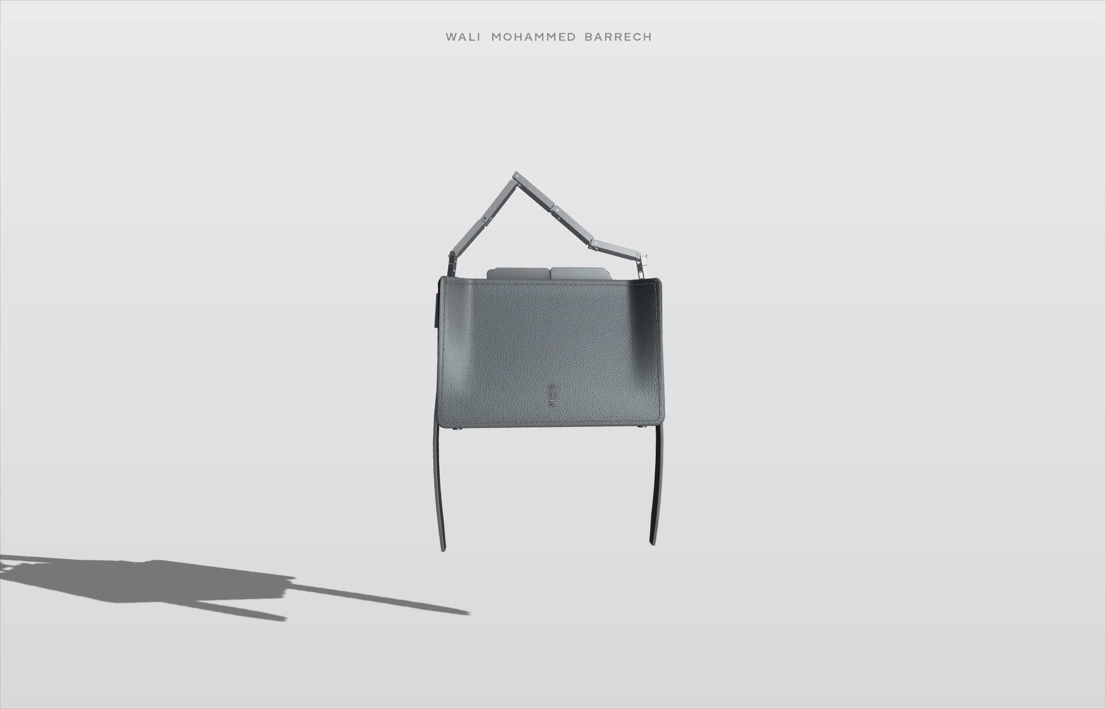 Micro Frame - Petrol - WALI MOHAMMED BARRECH - Handcrafted Leather Handbags