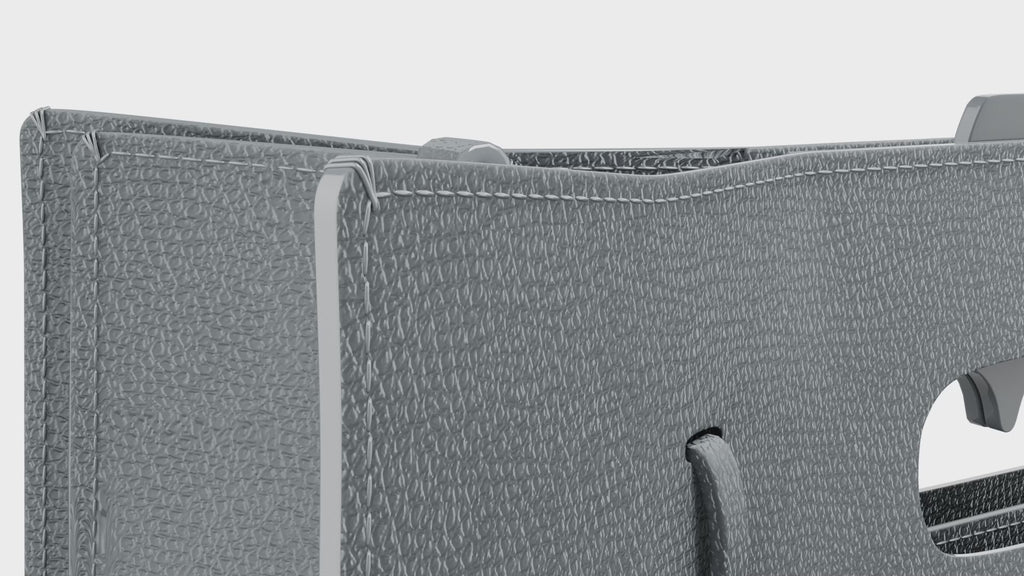 Frame Series - Petrol - WALI MOHAMMED BARRECH - Handcrafted Leather Handbags