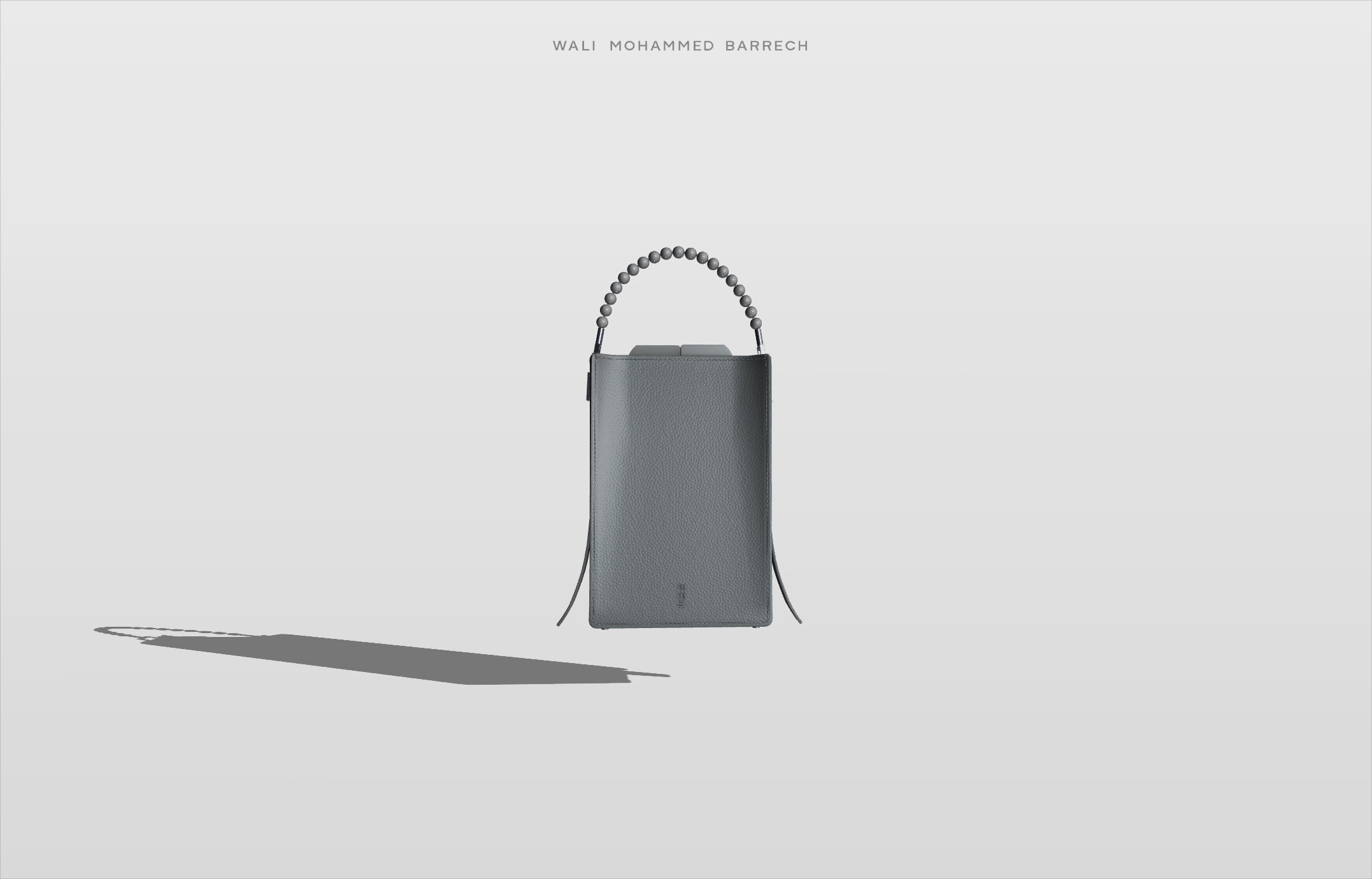 Cell Frame - Petrol - WALI MOHAMMED BARRECH - Handcrafted Leather Handbags