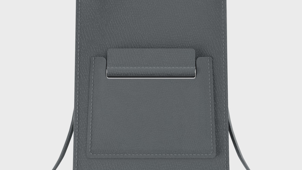 Cell Frame - Petrol - WALI MOHAMMED BARRECH - Handcrafted Leather Handbags