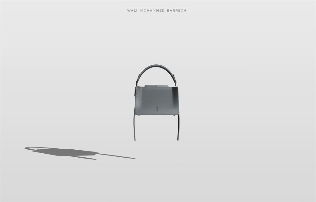Micro Frame - Petrol - WALI MOHAMMED BARRECH - Handcrafted Leather Handbags