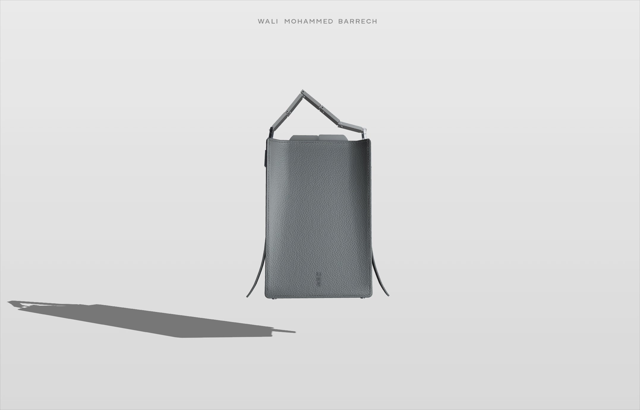 Cell Frame - Petrol - WALI MOHAMMED BARRECH - Handcrafted Leather Handbags