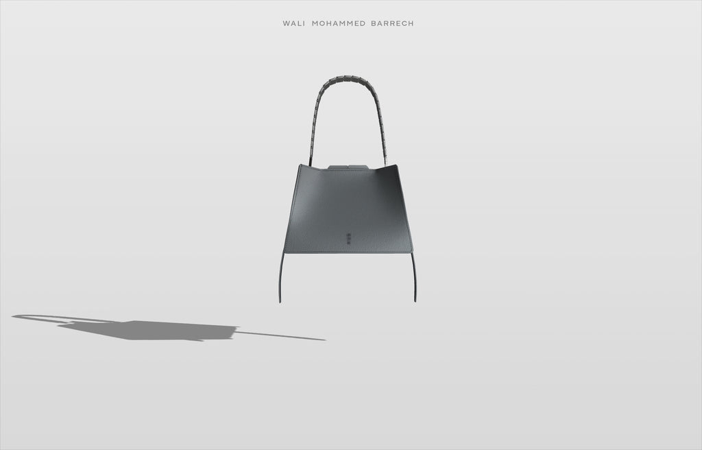 Hunar Frame - Petrol - WALI MOHAMMED BARRECH - Handcrafted Leather Handbags