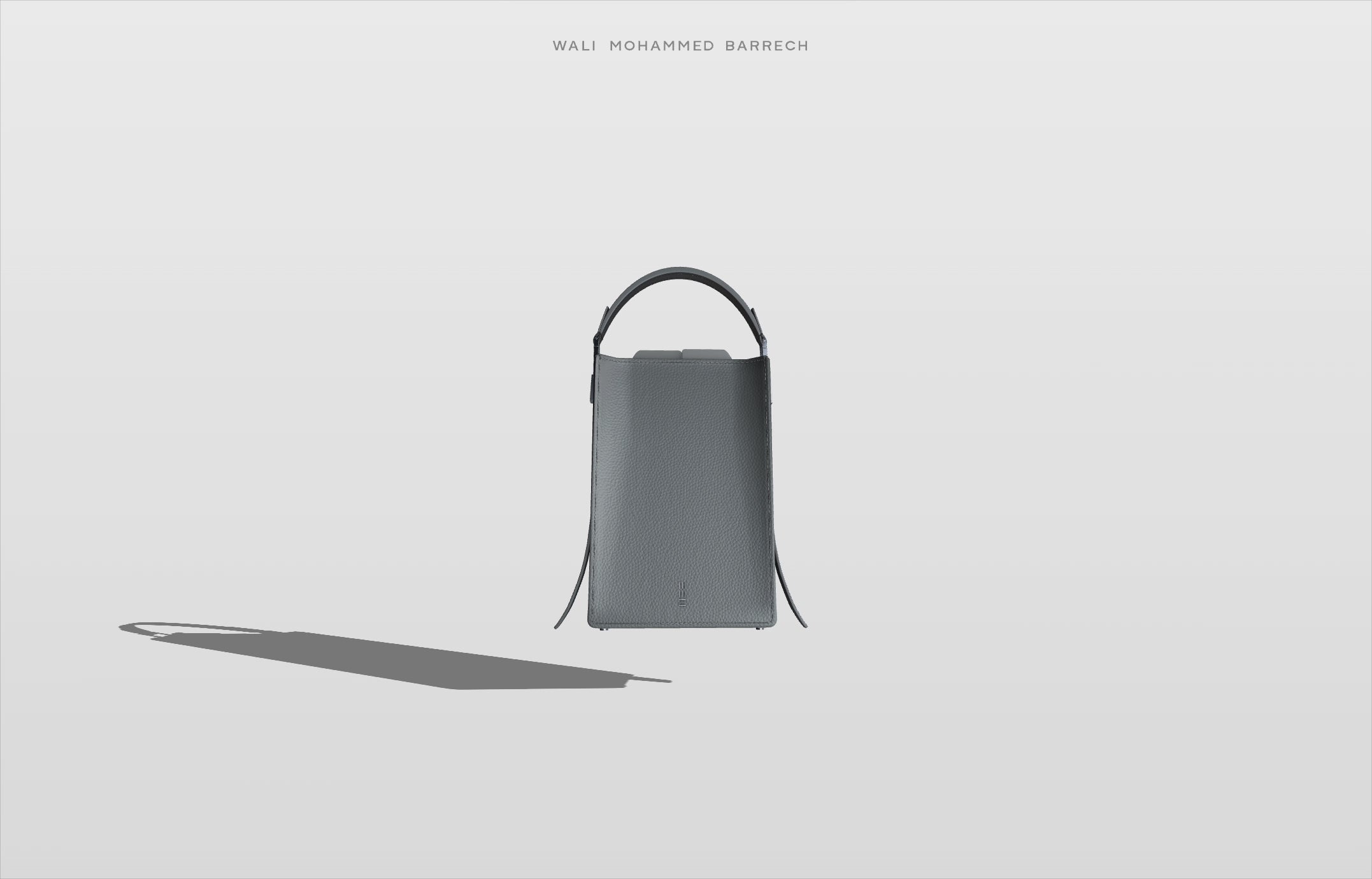 Cell Frame - Petrol - WALI MOHAMMED BARRECH - Handcrafted Leather Handbags