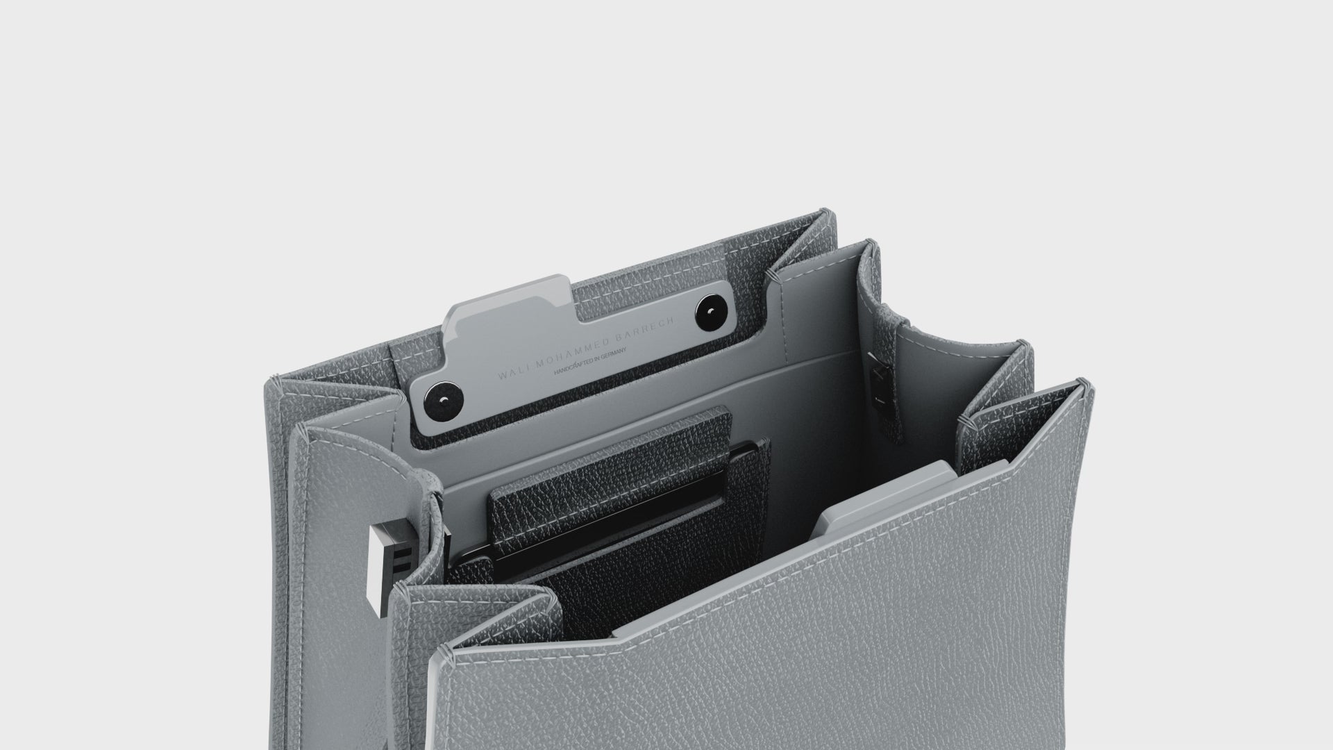 Micro Frame - WALI MOHAMMED BARRECH - Luxury Handcrafted Leather Handbag