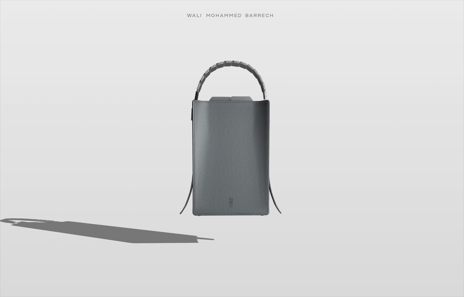 Cell Frame - Petrol - WALI MOHAMMED BARRECH - Handcrafted Leather Handbags