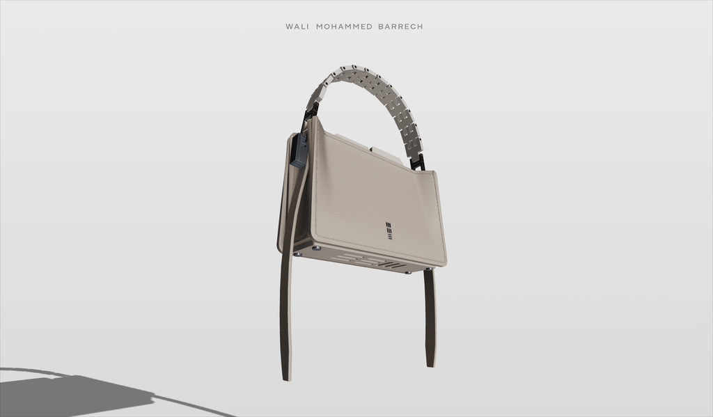 Micro Frame - Sand - WALI MOHAMMED BARRECH - Handcrafted Leather Handbags