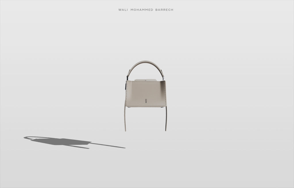 Micro Frame - Sand - WALI MOHAMMED BARRECH - Handcrafted Leather Handbags