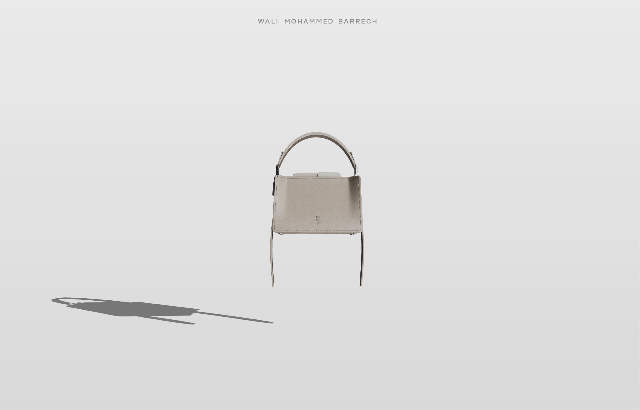 Micro Frame - Sand - WALI MOHAMMED BARRECH - Handcrafted Leather Handbags