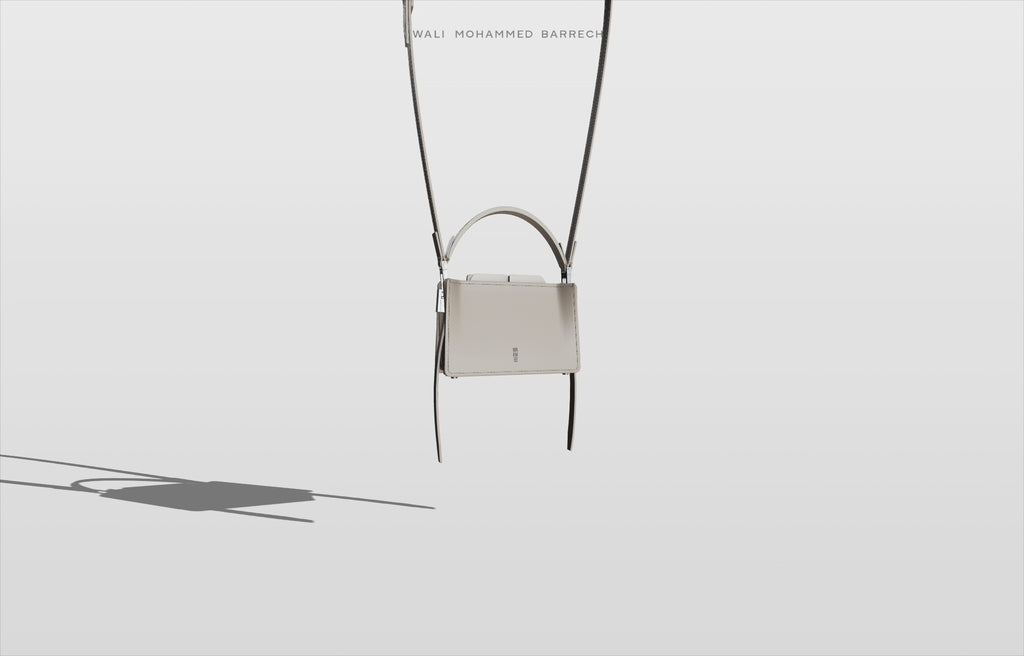 Micro Frame - Sand - WALI MOHAMMED BARRECH - Handcrafted Leather Handbags