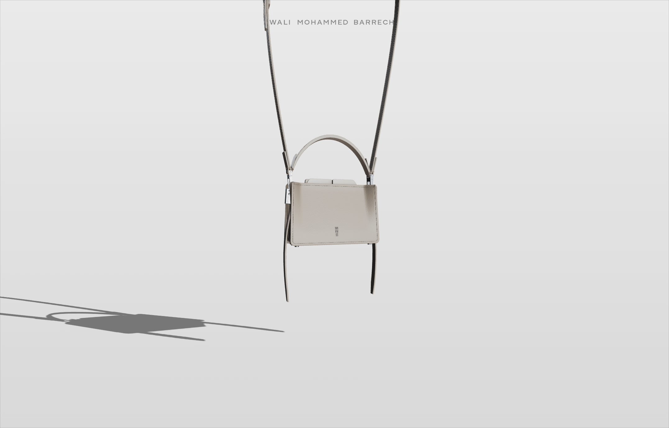 Micro Frame - Sand - WALI MOHAMMED BARRECH - Handcrafted Leather Handbags